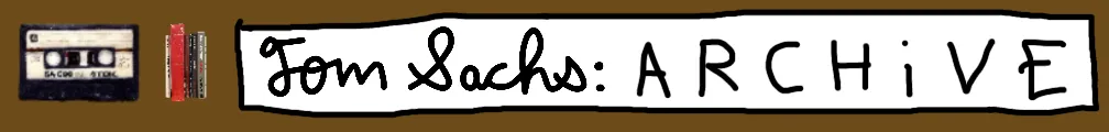 Tom Sachs Archive Logo
